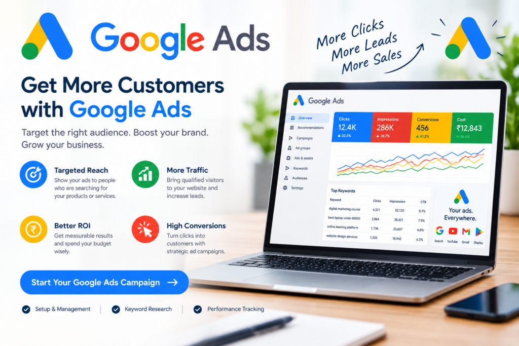 grow your business with google ads